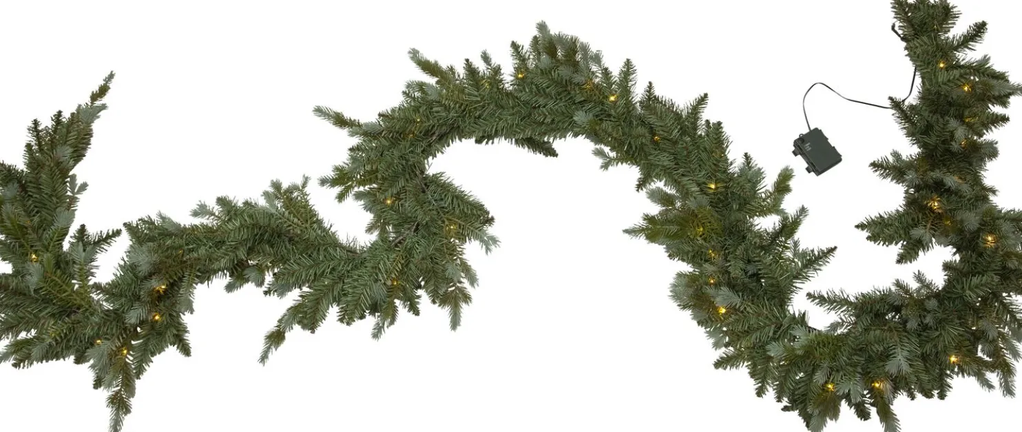 LED-valaistu havuköynnös Star Trading Greyland, 300cm, vihreä