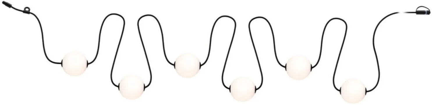 LED-valoketjusetti Paulmann Plug & Shine Naima, 3000K, 5.8m