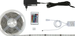 LED-valonauha Briloner RGB 3 m 14,4 W + kaukosäädin