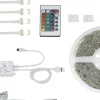 LED-valonauha Briloner RGB 5 m 24 W + kaukosäädin