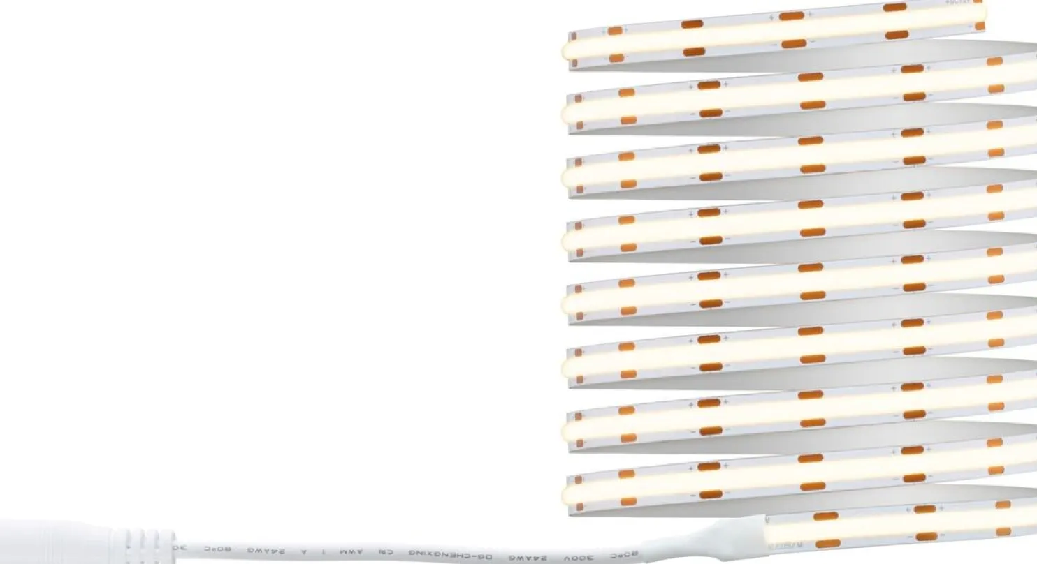 LED-valonauha Paulmann SimpLED Full-Line COB, 500lm/m, 384LEDs/m, 3000K, 12VA, eri kokoja