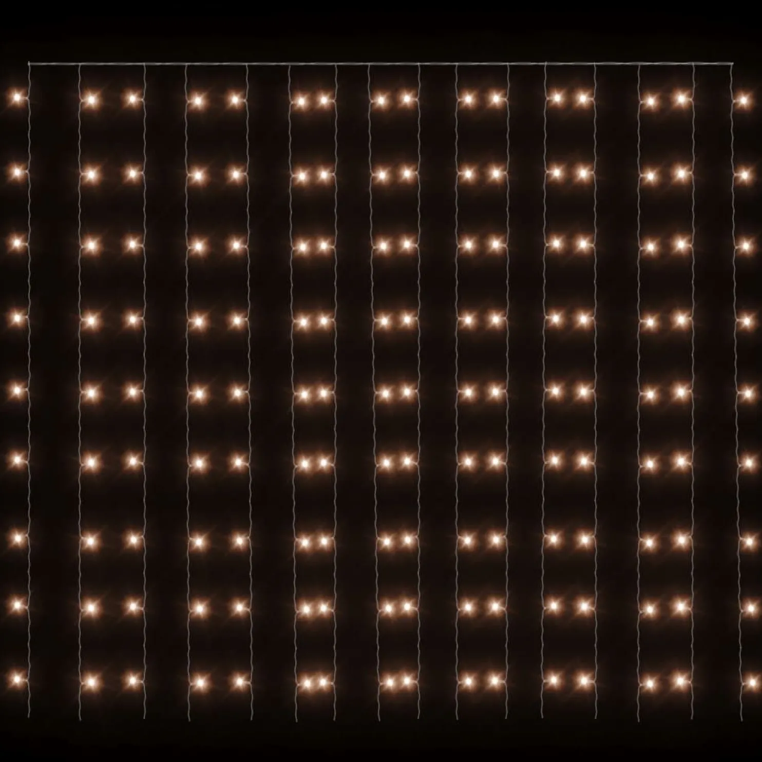 LED-valonauhaverho keijuvalot 3x3 m 300 LEDiä eri värejä