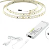 LED-valonauha + virtalähde Limente ProCom, 3m, eri värilämpötiloja