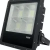 LED-valonheitin FTLIGHT Work Platinum 200 W 4500 K 409x372x104 mm musta