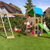 Leikkikeskus Jungle Gym Home ja Climb Module X'tra sis. liukumäen