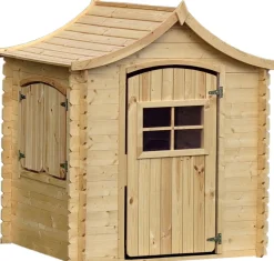 Leikkimökki Timbela M550, 1.1m², eri vaihtoehtoja