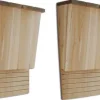 Lepakkokopit 4 kpl 22 x 12 x 34 cm puu