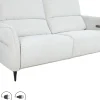Leposohva Home4You MIAMI 3-istuttava sähkömekanismilla, vaaleanbeige