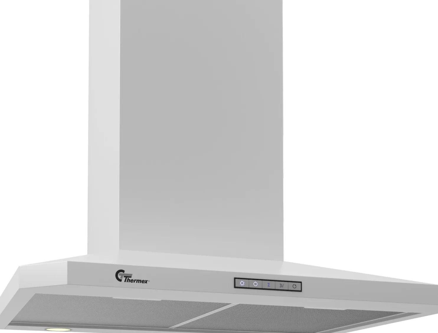 Liesikupu Thermex Decor 787 600 mm ulkoiselle moottorille valkoinen