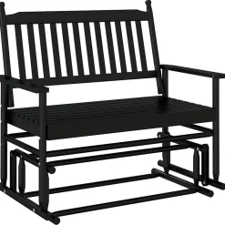 Liukupenkki täysi haapa 118x70x104,5 cm, eri värejä (38016)