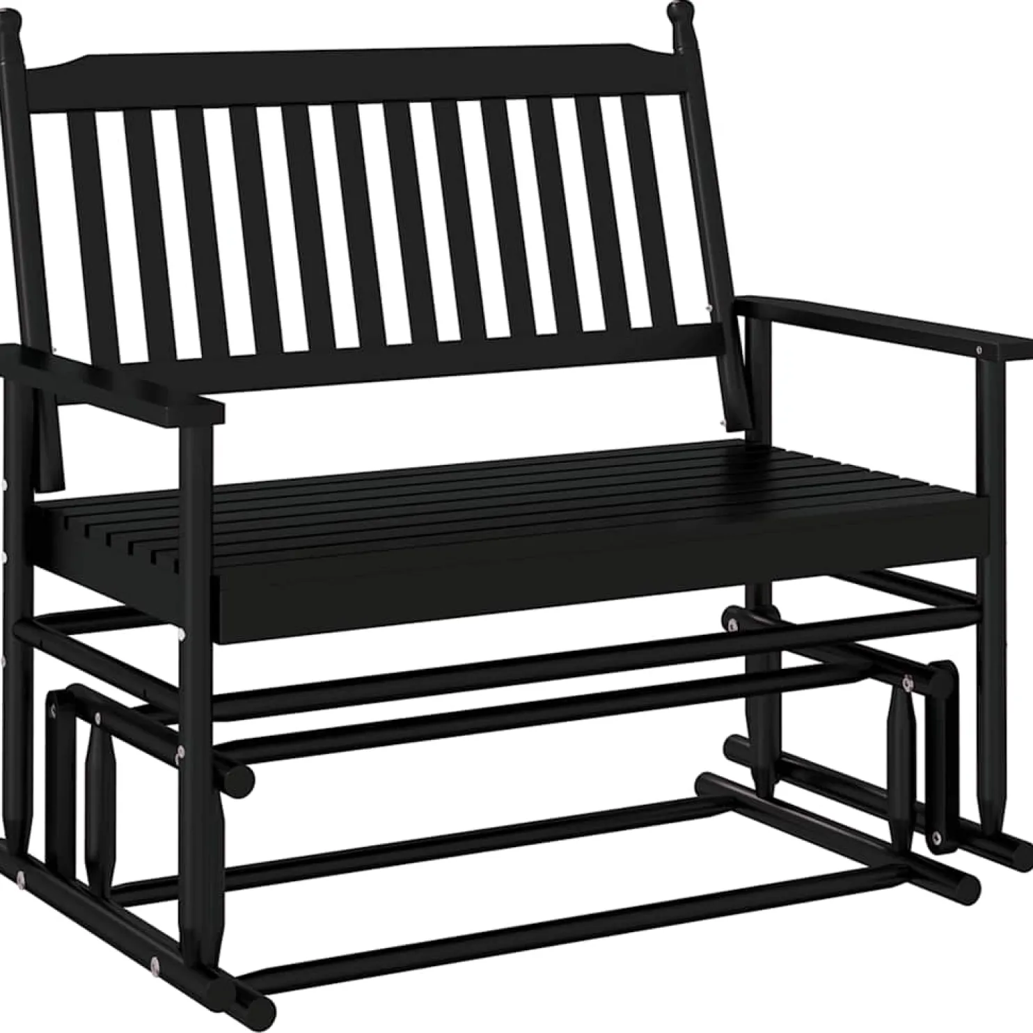 Liukupenkki täysi haapa 118x70x104,5 cm, eri värejä (38016)