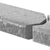 Lohkokansikivi Lakka 480x200x100 mm ja 80x200x100 mm harmaa