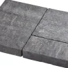 Loimukivet Lakka 60 mm 3 eri kokoa mustavalkoinen