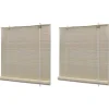 Luonnolliset bambu rullaverhot 2 kpl 120x160 cm