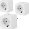 Älypistorasia Nedis SmartLife Wi-Fi WIFIP121FWT3, 3kpl