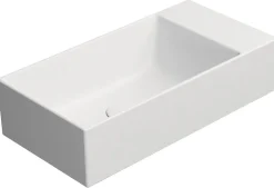 Malja-allas Interia Kube X 50x25cm, ei hanareikää, vasen/oikea