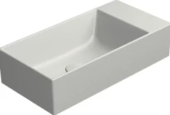 Malja-allas Interia Kube X 50x25cm, ei hanareikää, vasen/oikea