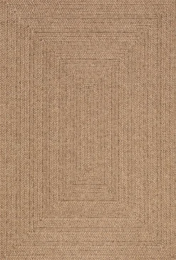 Matto Benina Natural Frame, sisä- ja ulkokäyttöön, ruskea, eri kokoja