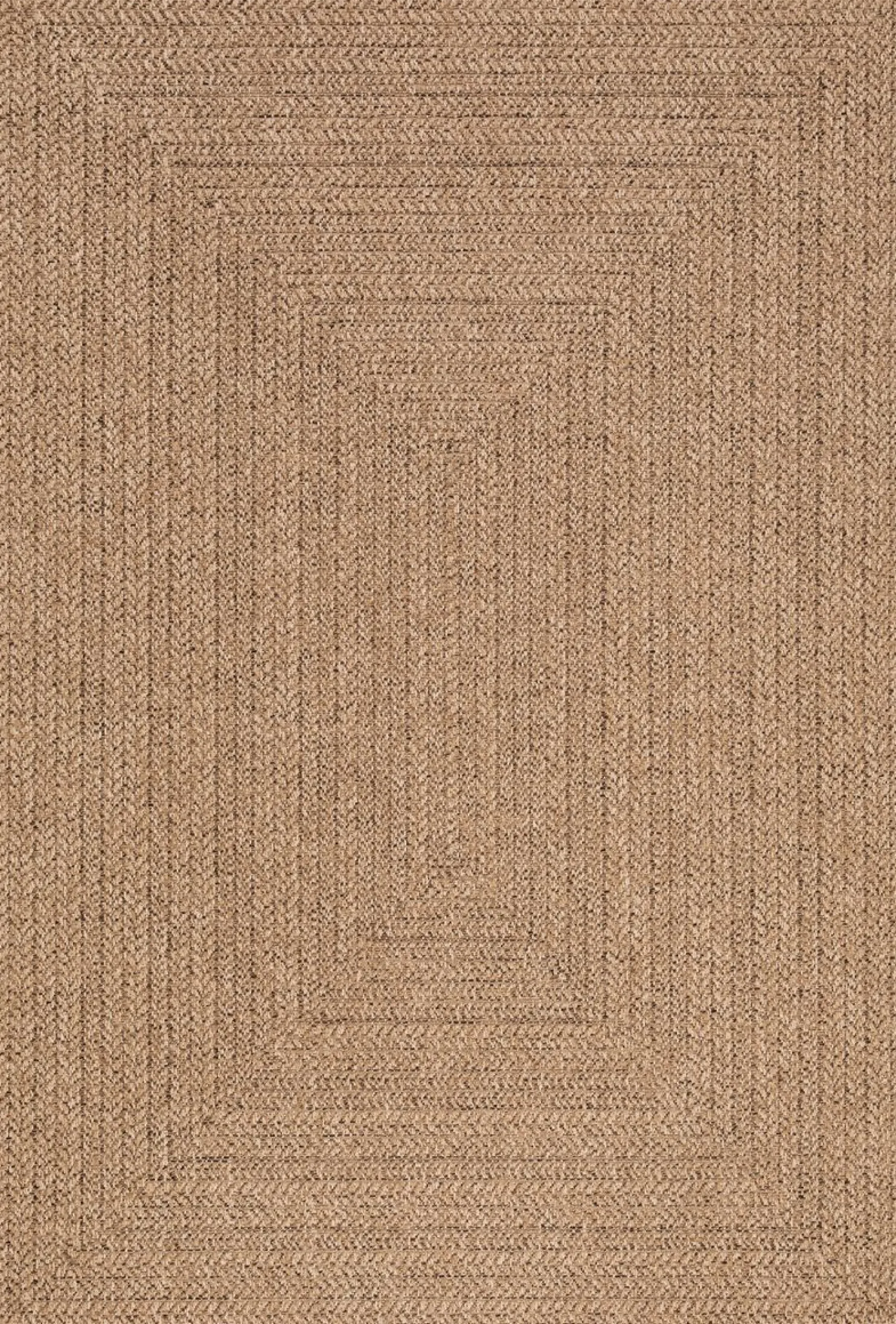 Matto Benina Natural Frame, sisä- ja ulkokäyttöön, ruskea, eri kokoja