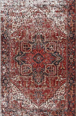 Matto Linento EEXFAB453, 180x280cm, punainen