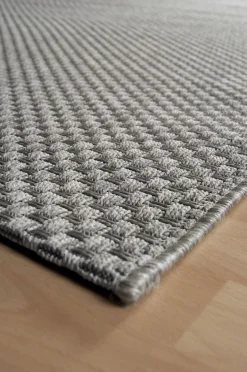 Matto Louhi 80x250 cm vaaleanharmaa