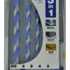 Monimateriaaliporanteräsarja Tivoly 3-in-1 Ø 3–8 mm, 5 kpl