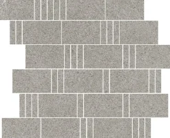 Mosaiikkilaatta Pukkila Landstone Grey Pave himmeä sileä 298x298 mm
