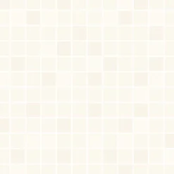 Mosaiikkilaatta Pukkila Mosaico Porcelanico Porcelaine White himmeä sileä 25x25 mm