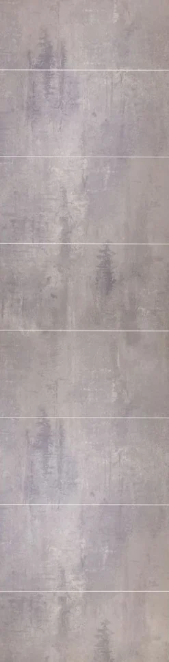 Märkätilalevy Berry Alloc Wall&Water Cement Satin 600 x 300 mm:n kuviolla