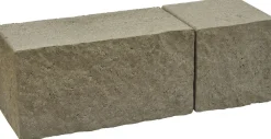 Muurikivi Rudus Antikko 330x165x165 mm profiloitu harmaa