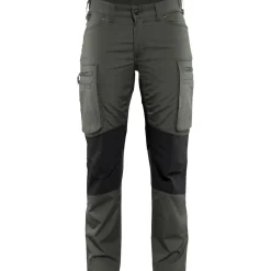 Naisten housut Blåkläder 7159 Stretch army green/musta