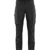 Naisten housut Blåkläder 7159 Stretch musta