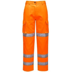 Naisten huomiohousut Portwest LW71 oranssi