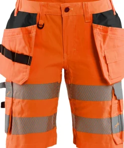 Naisten huomioshortsit Blåkläder 7186 Highvis Stretch huomioväri