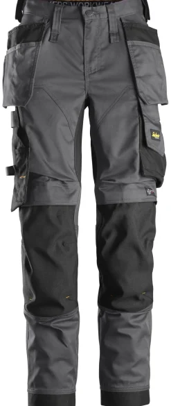 Naisten riipputaskuhousut Snickers Workwear 6247 AllroundWork