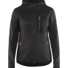 Naisten softshell-takki Blåkläder 4931 tummanharmaa/musta