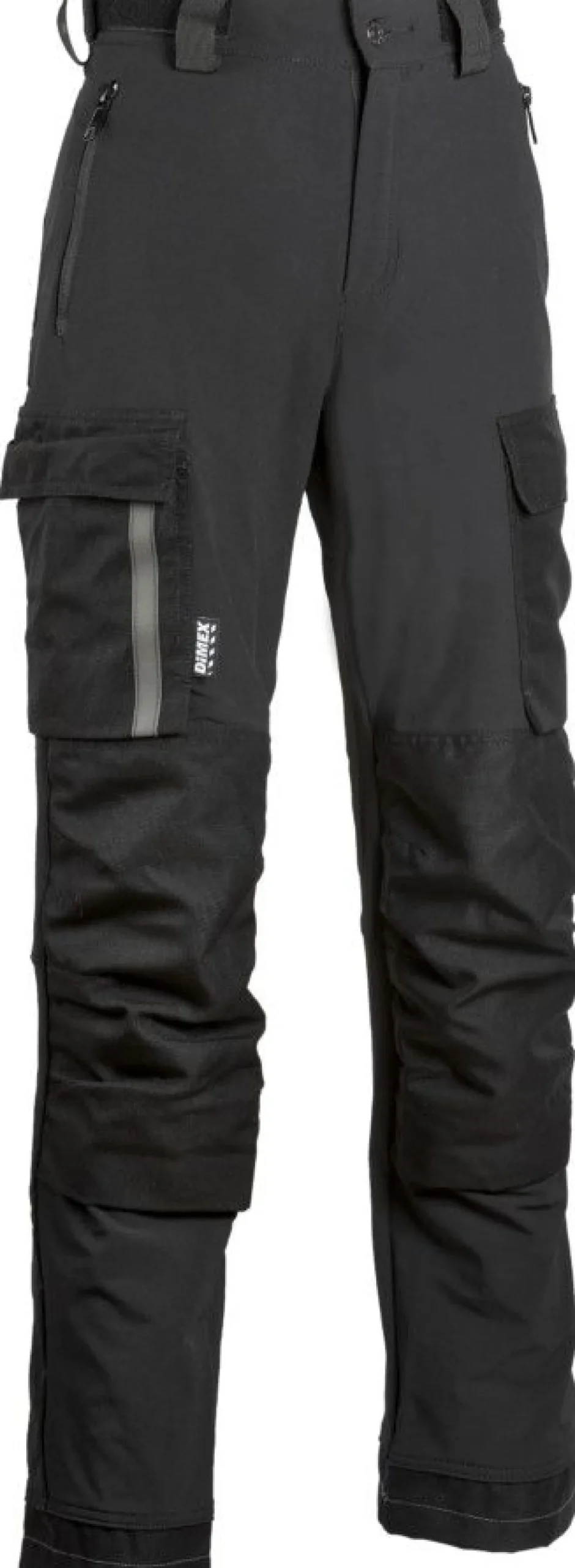 Naisten stretch-housut Dimex 6146, musta