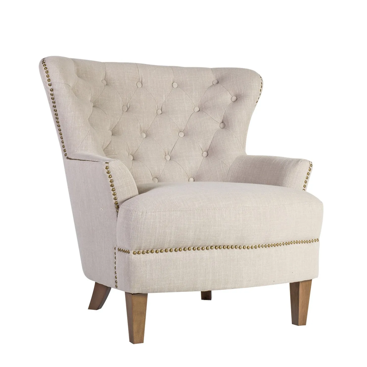 Nojatuoli Home4You Holmes 79x85x98cm, beige