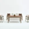 Oleskeluryhmä Linento Garden Morento, 5-istuttava, beige