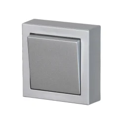 Painike ABB Impressivo - 1/10AX/250V/IP21 PPJ 2X alumiini