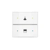 Painike ABB KNX Impressivo - 2 MV T U valkoinen