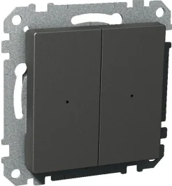 Painikevipu KNX 2 toiminto UK antrasiitti Exxact