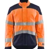 Palosuojattu takki Blåkläder 4089 Multinorm huomio-oranssi/sininen
