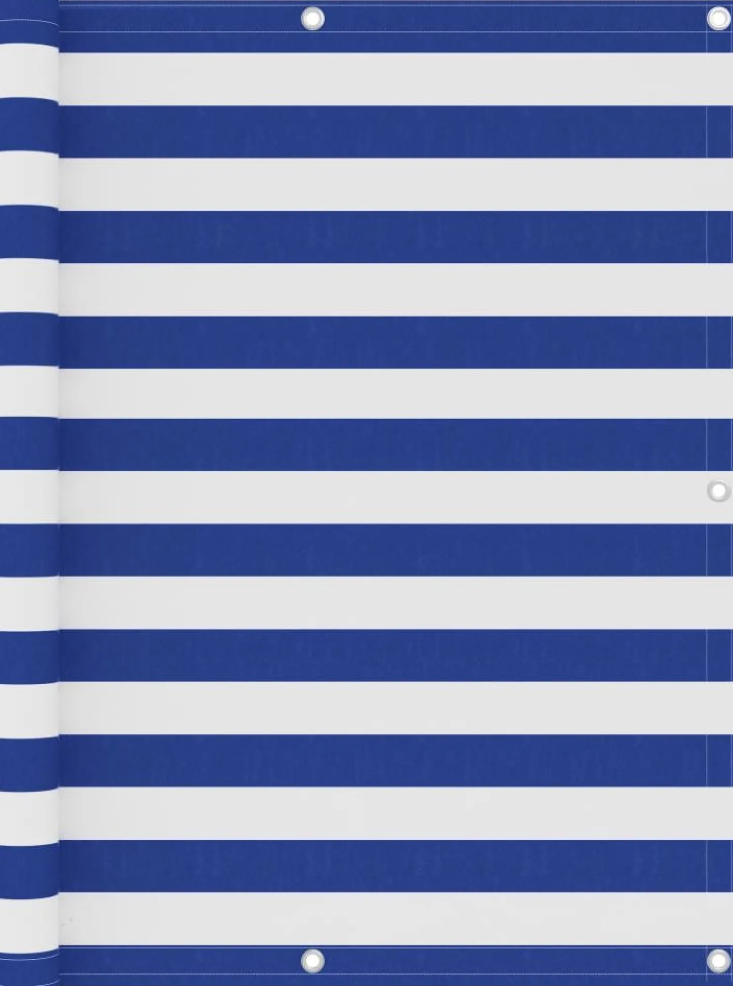 Parvekkeen suoja sinivalkoinen 120x300 cm oxford kangas