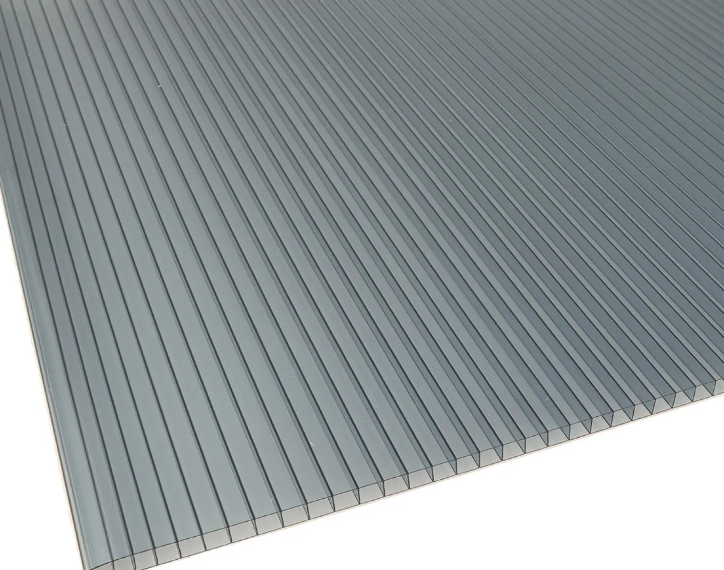 PC-kennolevy Keraplast, 10x2100mm, siniharmaa UV1, määrämittainen