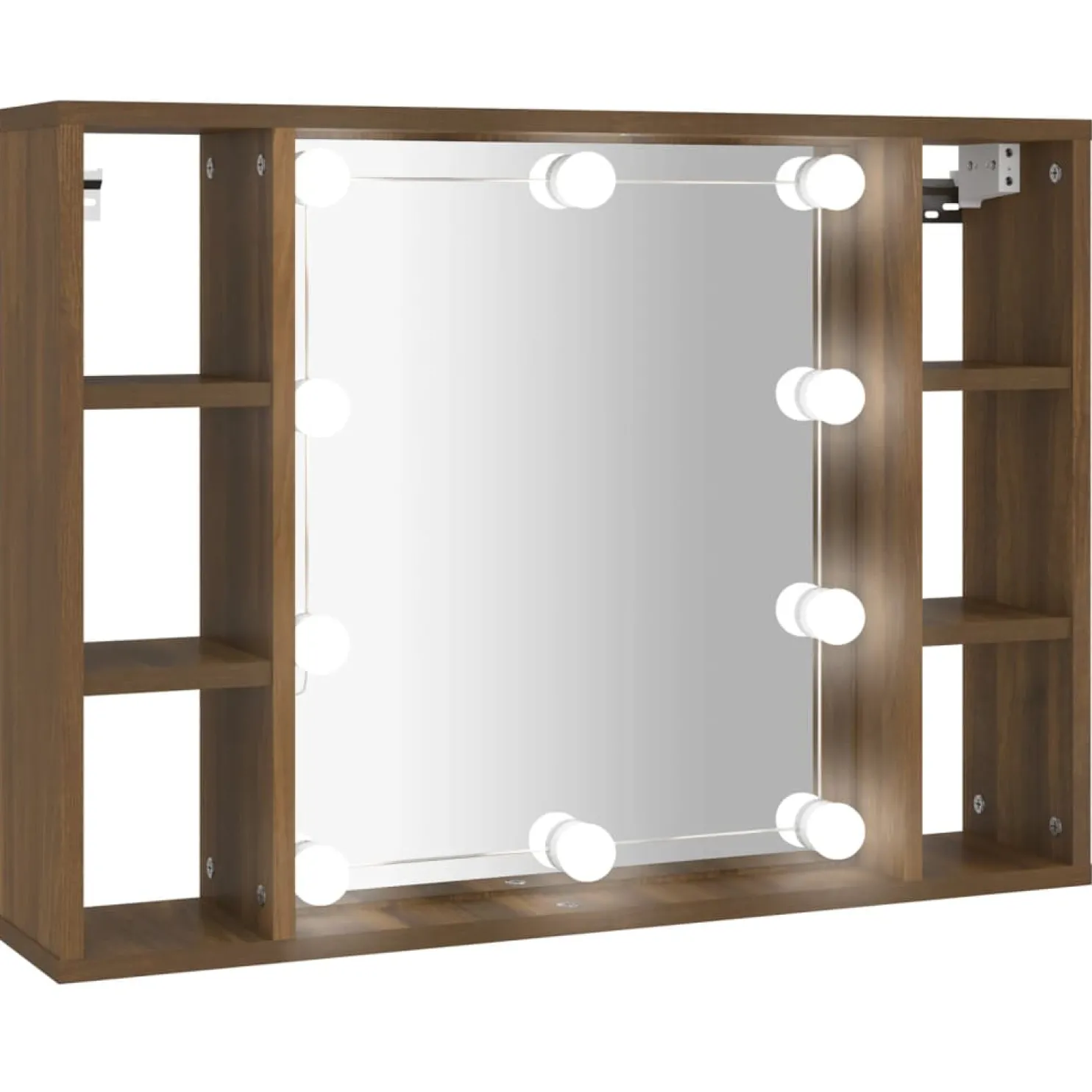 Peilikaappi LED-valoilla, 76x15x55 cm, eri värejä (15391)