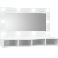 Peilikaappi LED-valoilla, 90x31,5x62 cm, eri värejä (15395)