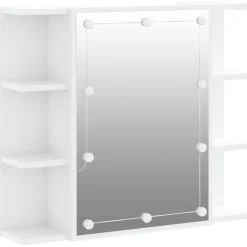 Peilikaappi LED-valoilla, 70x16,5x60 cm, eri värejä (15393)