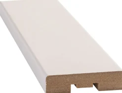 Peitelista D2D R2 12x42x2200 mm MDF valkoinen
