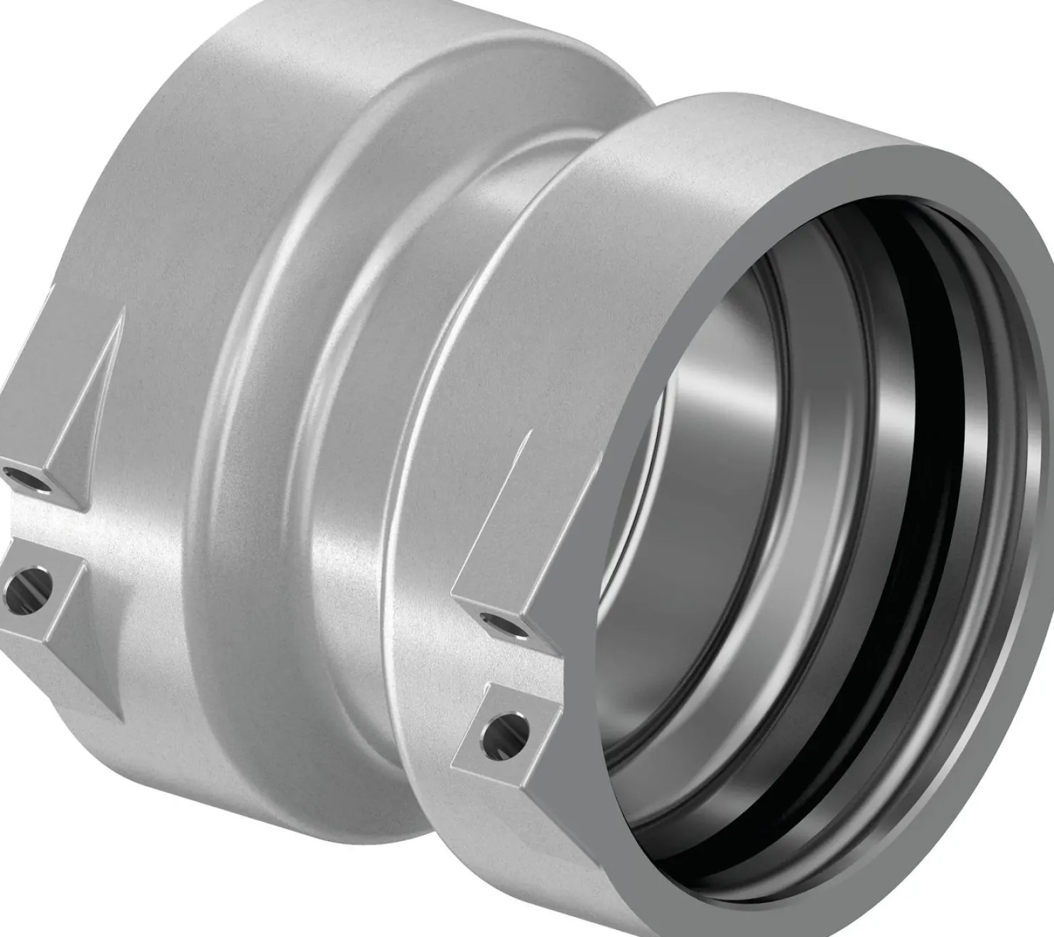 Perussuoraosa Uponor RS DR RS3-RS3 metallinvärinen